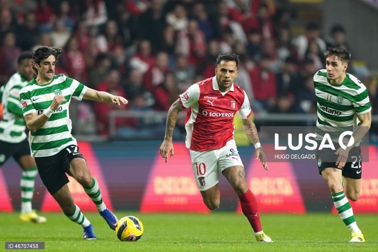Sporting Braga ‘resgata’ empate nos descontos frente ao Sporting