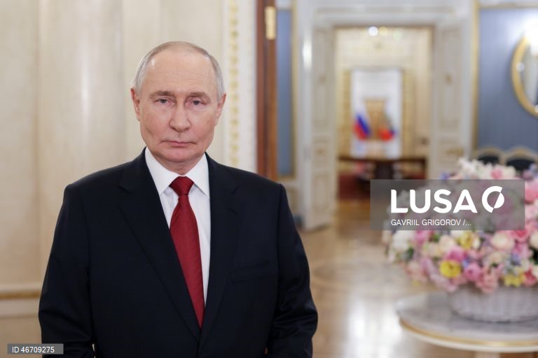 Russian President Vladimir Putin addresses women on International Womens Day