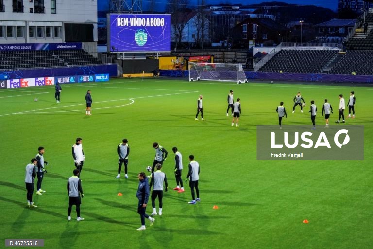 Sporting inicia luta por presença nos quartos da Champions no sintético do Bodo/Glimt
