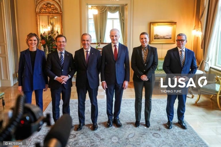 Países nórdicos e Canadá sublinham necessidade de proteger Ártico face à ameaça russa