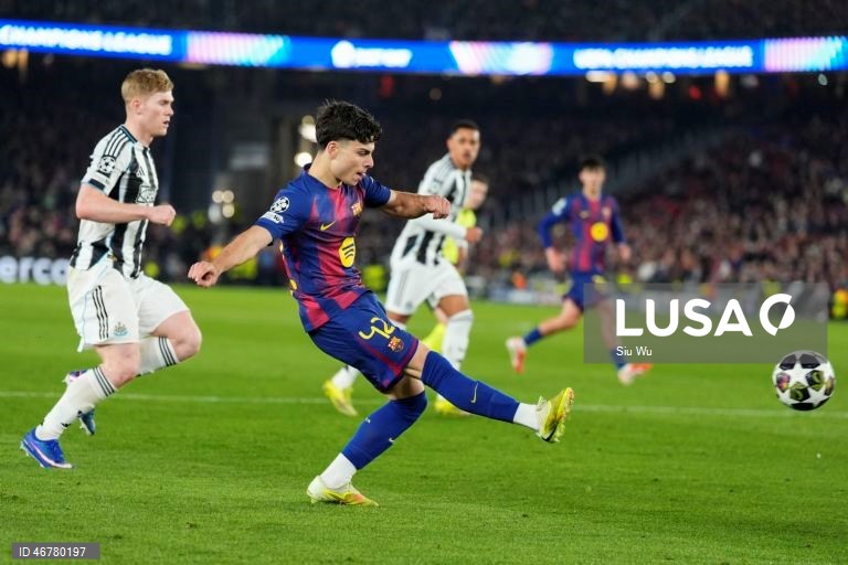 LC: FC Barcelona acede aos quartos de final com goleada sobre Newcastle