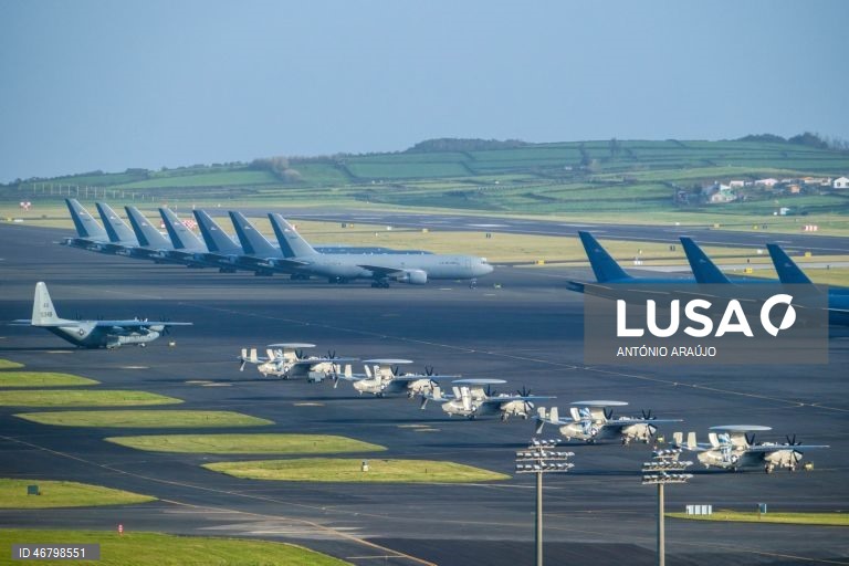 Base das Lajes com maior presença de aviões norte-americanos desde o início do conflito no Irão