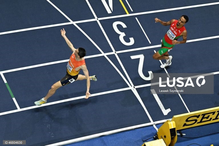 Isaac Nader vice-campeão do mundo nos 1.500 metros em pista curta