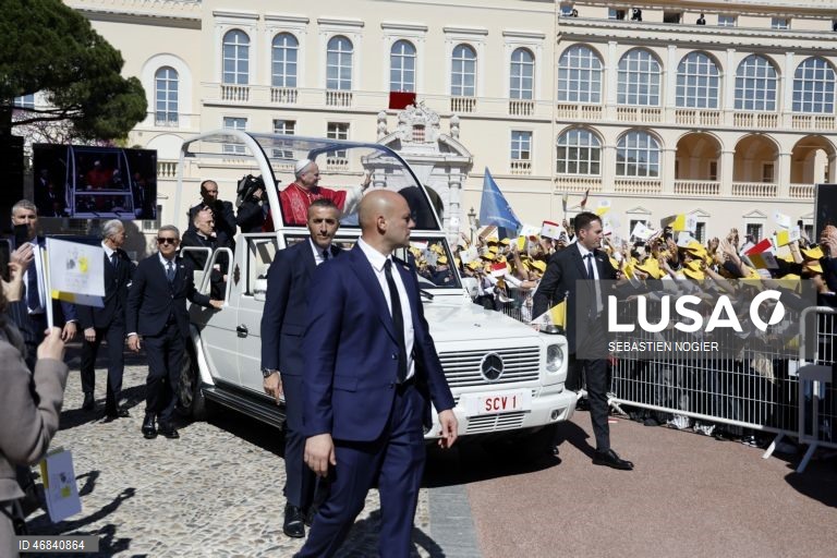 Pope Leo XIV visits Principality of Monaco