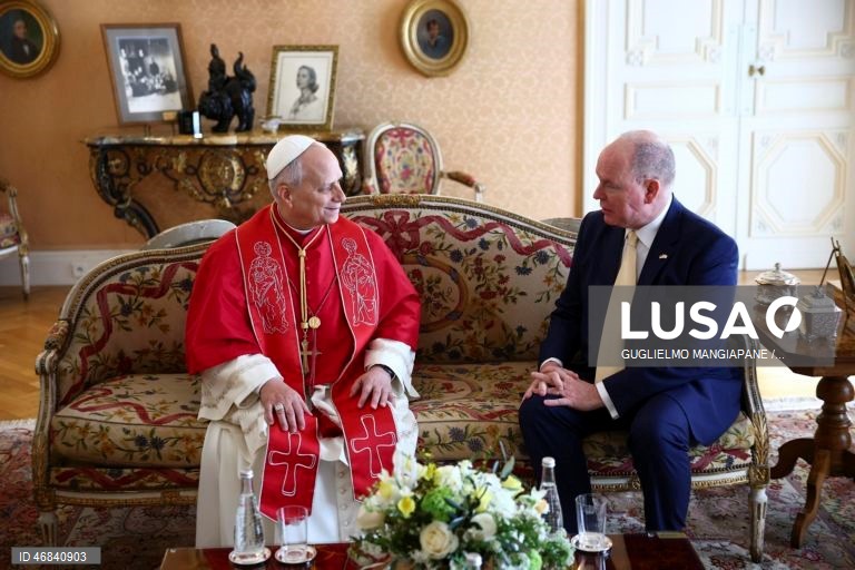Pope Leo XIV visits Principality of Monaco