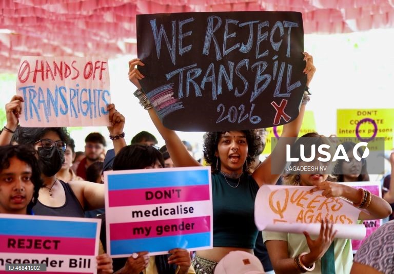 Activists protest transgender amendment bill in Bangalore