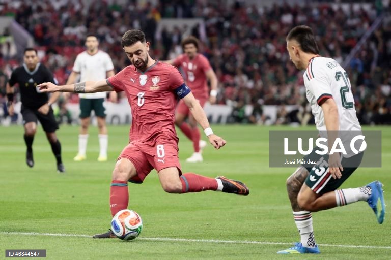 Portugal empata a zero com o México na reabertura do Estádio Azteca