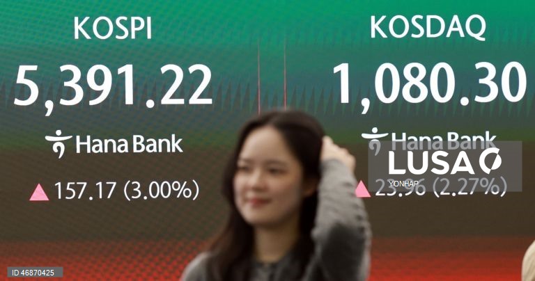 South Koreas KOSPI rises