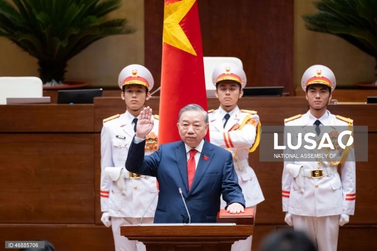 Communist Party chief To Lam sworn in as Vietnams President