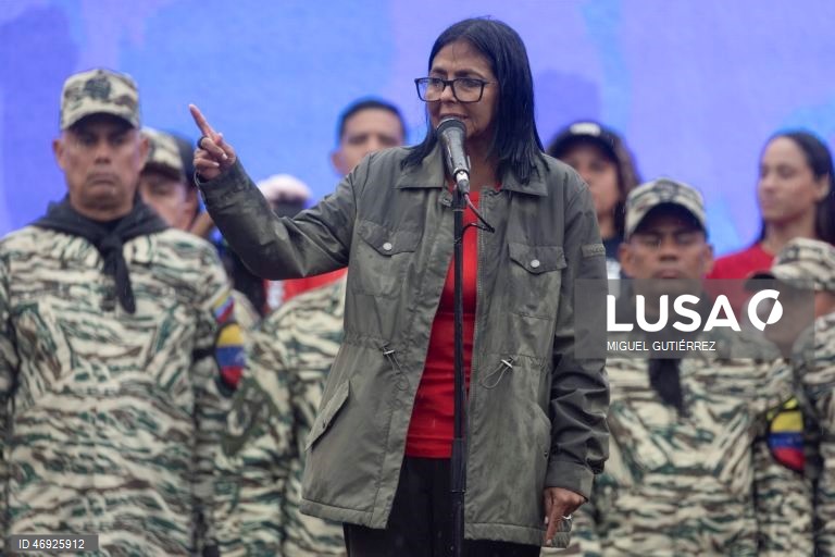 Delcy Rodríguez transmite mensagem de esperança pelos 100 dias de governo na Venezuela