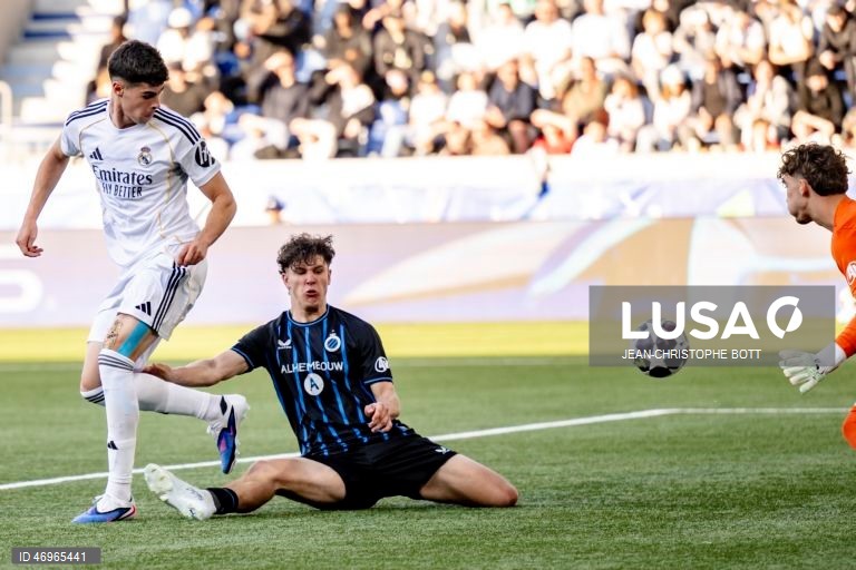 UEFA Youth League final - Club Brugge vs Real Madrid