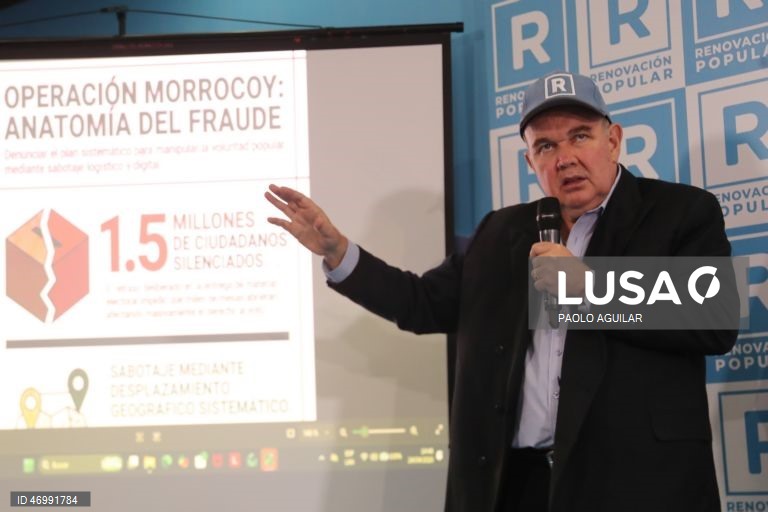 Ultraconservador exige novas presidenciais no Peru após falhar segunda volta