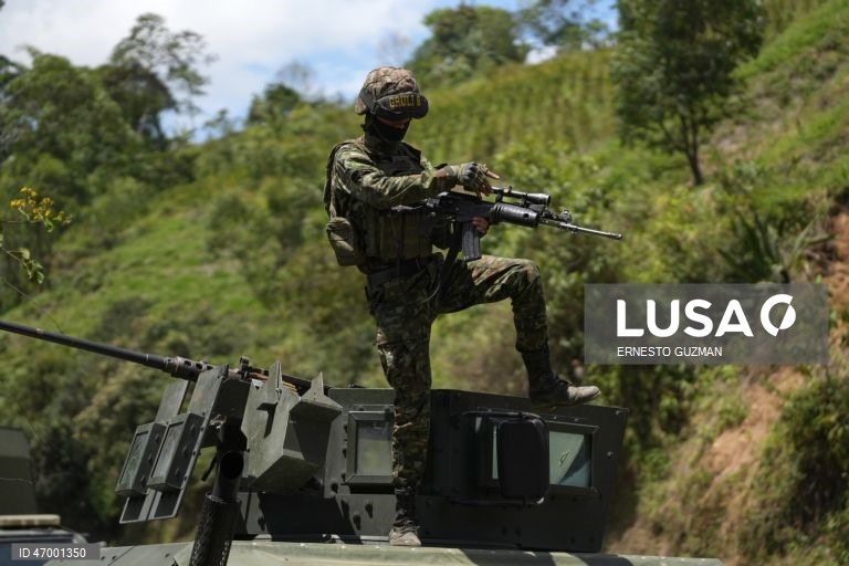 Aftermath of deadly gas-cylinder attack in Colombia