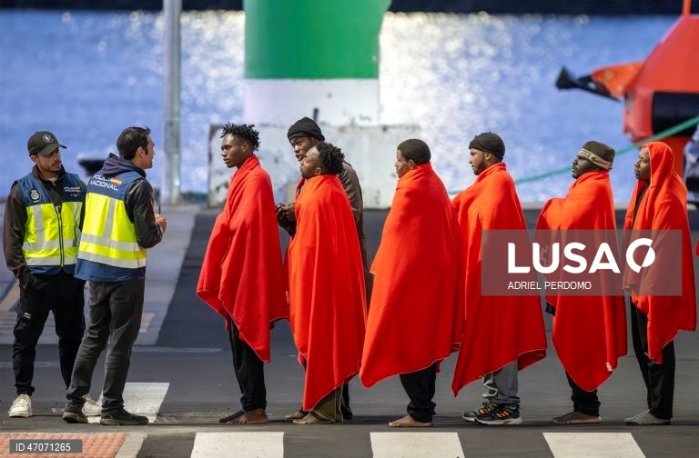 Spanish authorities rescue several dozen migrants in waters off Lanzarote, Canary Islands