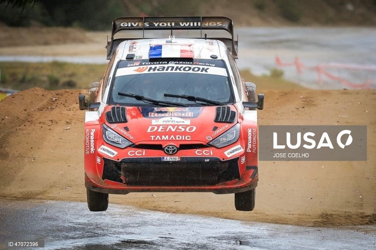 Sébastien Ogier perto da oitava vitória no Rali de Portugal após tarde diluviana