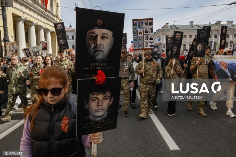 Idosa detida na Rússia por protestar contra o regime na celebração do Dia da Vitória