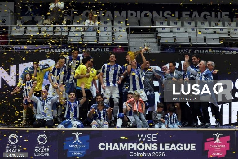 FC Porto campeão europeu de hóquei em patins pela quarta vez
