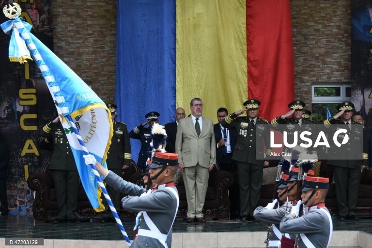 Army promotion ceremony in Guatemala City