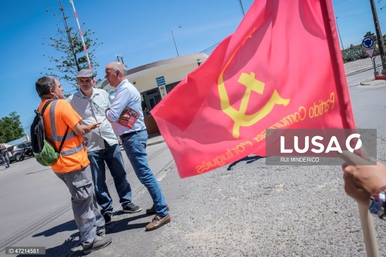Líder do PCP pede adesão à greve geral contra o pacote laboral do Governo
