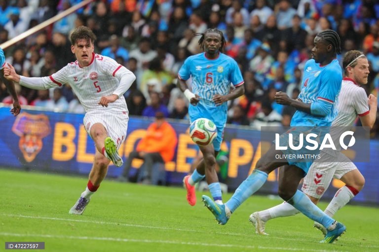 RD Congo, primeiro adversário de Portugal no Mundial2026, empata com Dinamarca