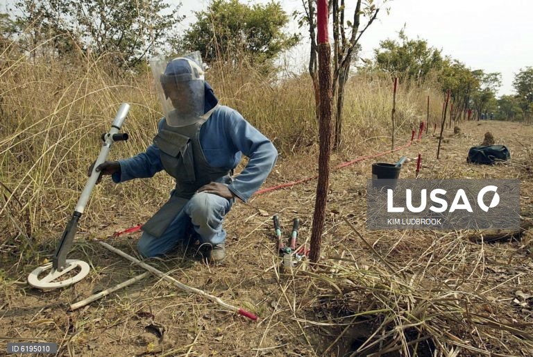 Angola vai pedir pela terceira vez mais anos para se livrar de minas antipessoal