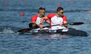 João Ribeiro e Messias Baptista vice-campeões em K2 500m