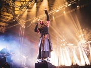 Ornatos Violeta e Skunk Anansie no palco do Barrelas Festival no fim de semana