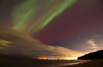 Auroras boreais registadas em Portugal após grande tempestade solar atingir Terra