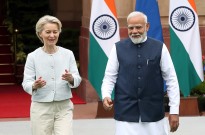 Von der Leyen quer fechar acordo comercial com Índia no final do mês em Nova Deli
