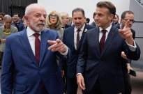 Macron convida Lula da Silva para cimeira do G7 em França