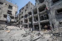 Ataques israelitas matam 125 pessoas em Gaza desde o início do fim de semana