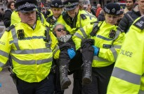 Pelo menos 442 manifestantes pró-palestinianos detidos em Londres