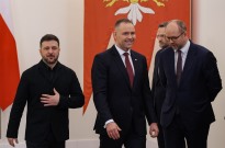 Presidente polaco lamenta a Zelensky ingratidão por apoio de Varsóvia
