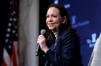 Trump afirma que gostaria de envolver opositora María Corina Machado no futuro da Venezuela