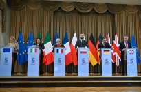 Cinco países europeus querem garantias de segurança robustas para a Ucrânia