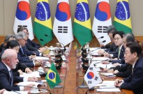 Coreia do Sul e Brasil elevam relação bilateral a "parceria estratégica"
