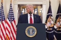 Trump não descarta envio de tropas terrestres caso não haja acordo com o Irão