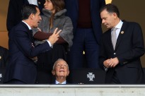 Marcelo e Montenegro no Dragão otimistas quanto à vitória de Portugal