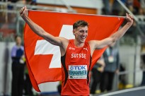 Suíço Simon Ehammer com melhor marca do ano no salto em comprimento