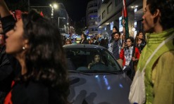 Trânsito retomado no Porto após corte por manifestantes pró-Palestina