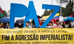 Centenas manifestam-se em Lisboa pela paz e contra a guerra no Médio Oriente