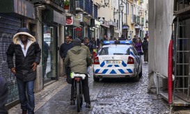 Homem ferido após ter sido esfaqueado no Martim Moniz em Lisboa