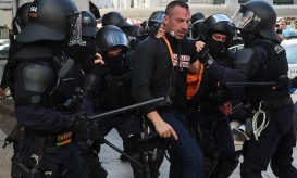 Guarda prisional detido na manifestação de extrema-direita foi suspenso