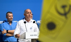 Líder do PCP insiste que salários baixos expõem o país à inflação