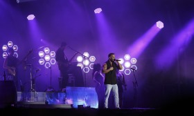Tony Carreira e Nininho Vaz Maia no Colete Encarnado em Vila Franca de Xira