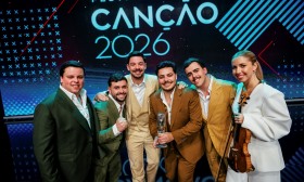 Bandidos do Cante e o tema "Rosa" vencem Festival da Canção 2026