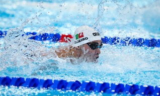 Diogo Ribeiro campeão europeu de sub-23 nos 50 livres, Francisca Martins prata nos 400