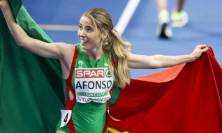 Portuguesa Salomé Afonso entre as nomeadas para atleta europeia de fevereiro