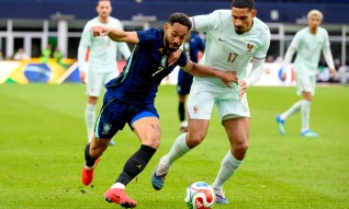 França reduzida a 10 vence Brasil no último teste antes do Mundial2026