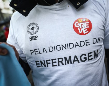 Greve dos enfermeiros em Setúbal com adesão superior a 80%, segundo sindicato